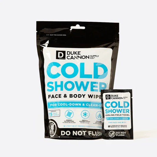 15CT. COLD SHOWER FIELD TOWELS POUCH